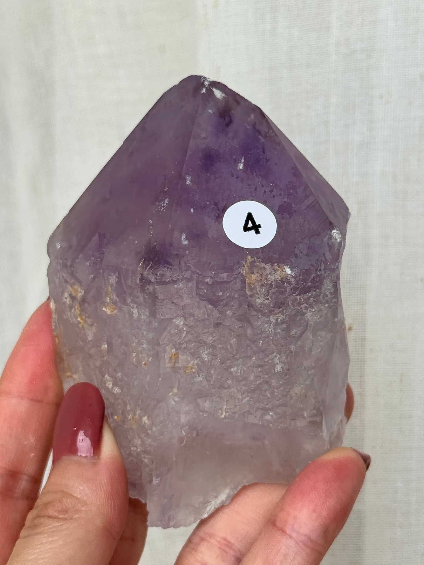 Bolivia Amethyst Raw Point #4 256g