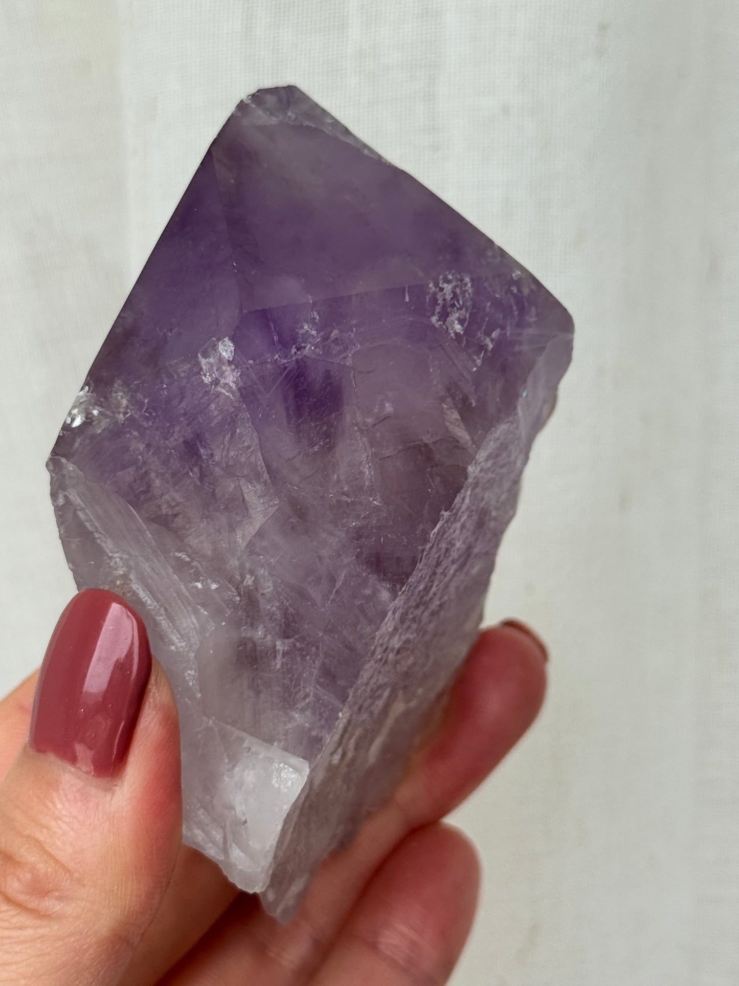Bolivia Amethyst Raw Point #4 256g