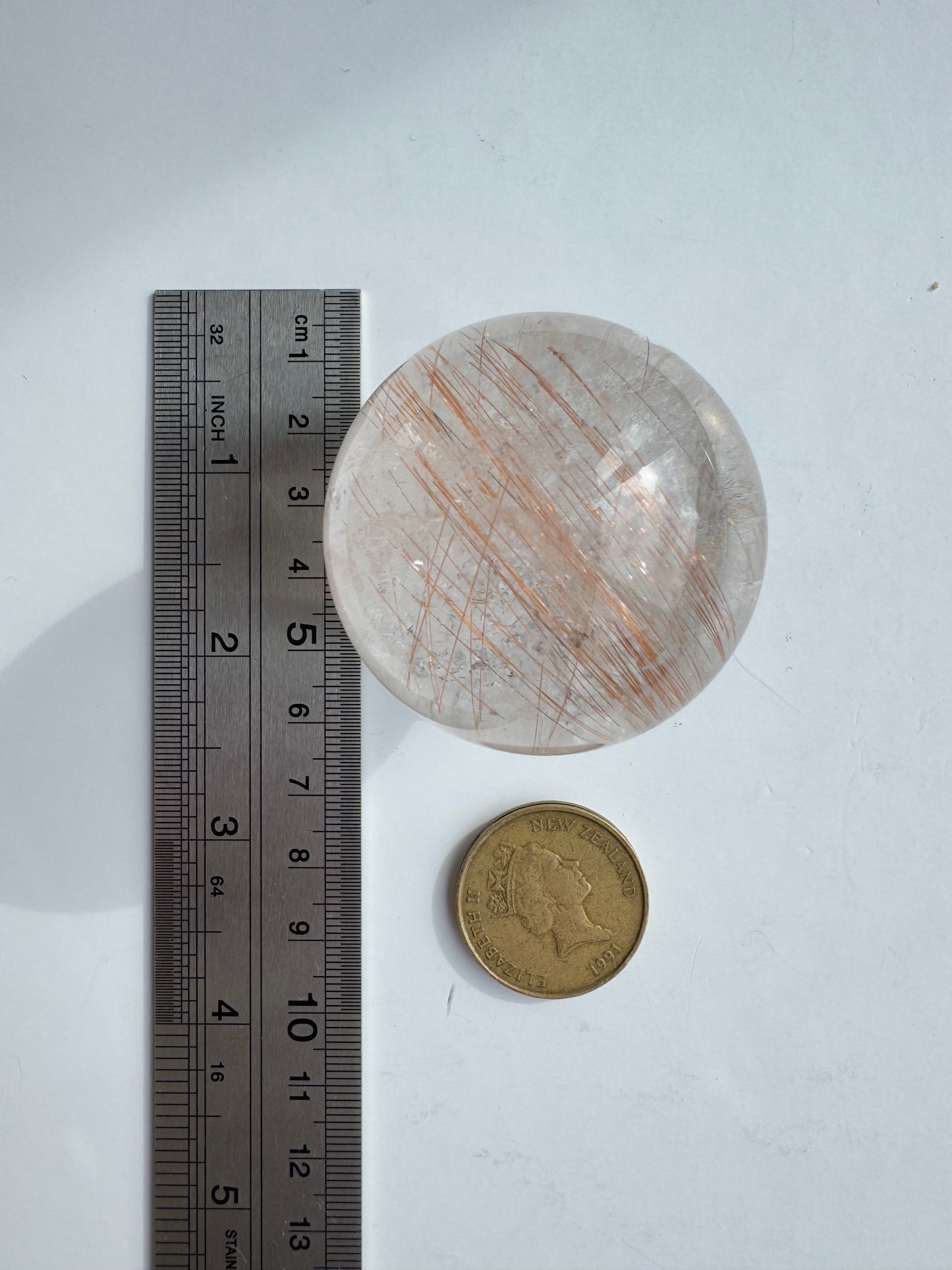 HG Copper Rutile Quartz Sphere #1 44mm