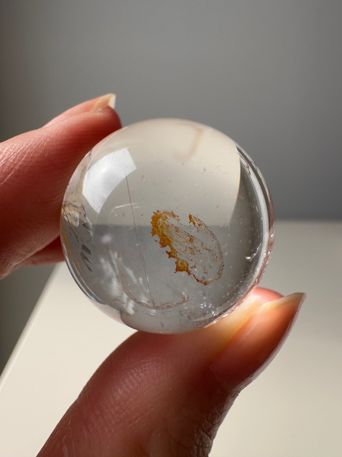 Rutilated Quartz Sphere 25mm