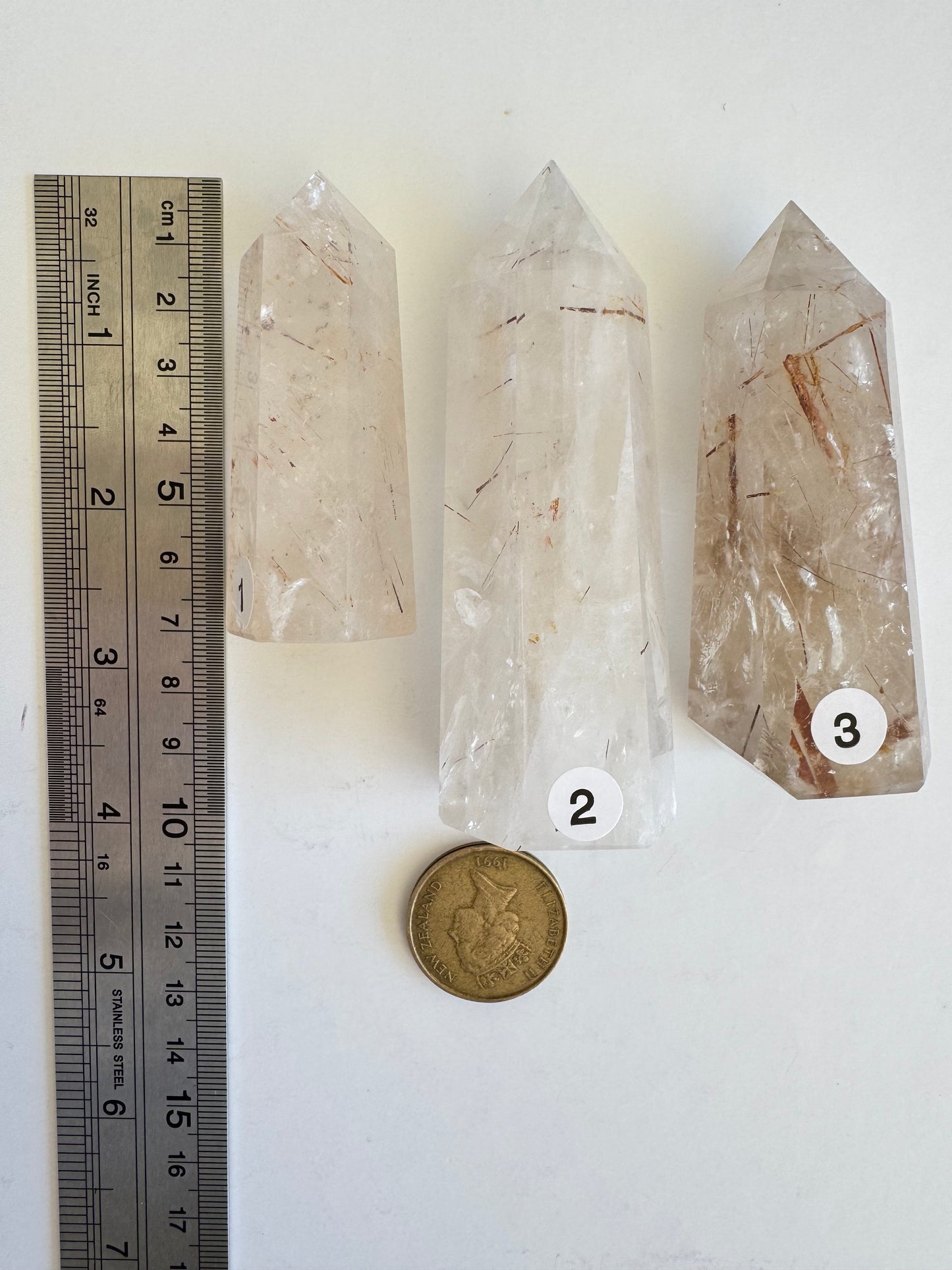 Rutilated Quartz Point #1