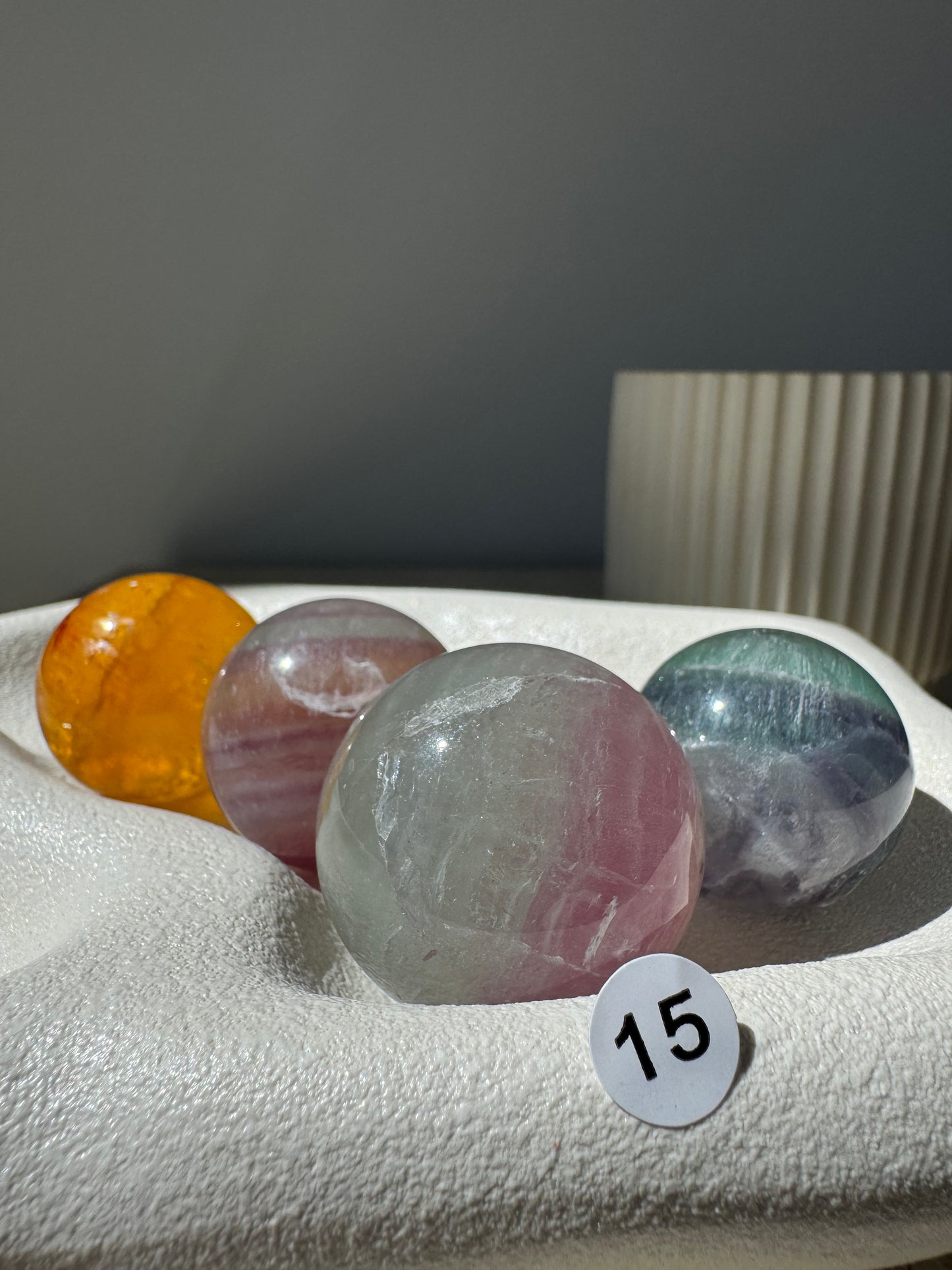 HG Candy Fluorite Spheres 30mm