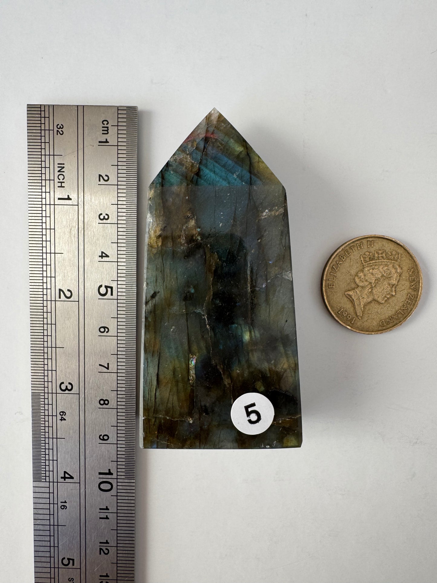 HG Labradorite Points #5 (video)
