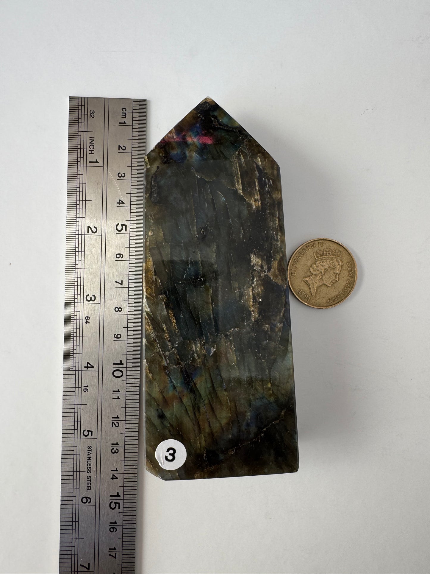 Labradorite Points #3 (video)