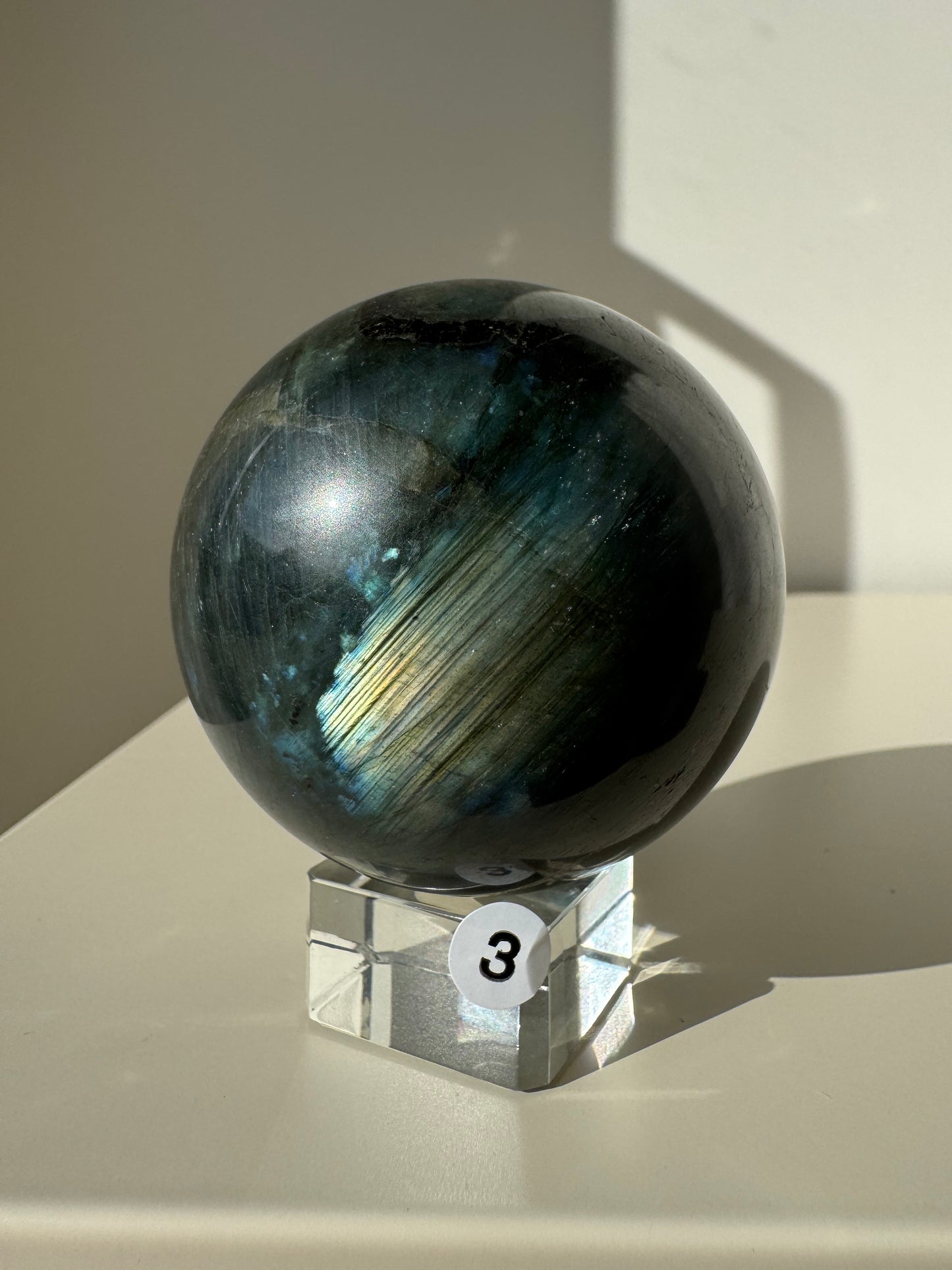 Labradorite Sphere 64mm #3