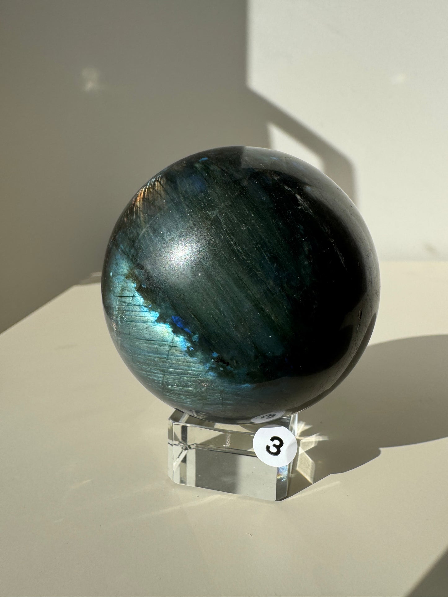 Labradorite Sphere 64mm #3