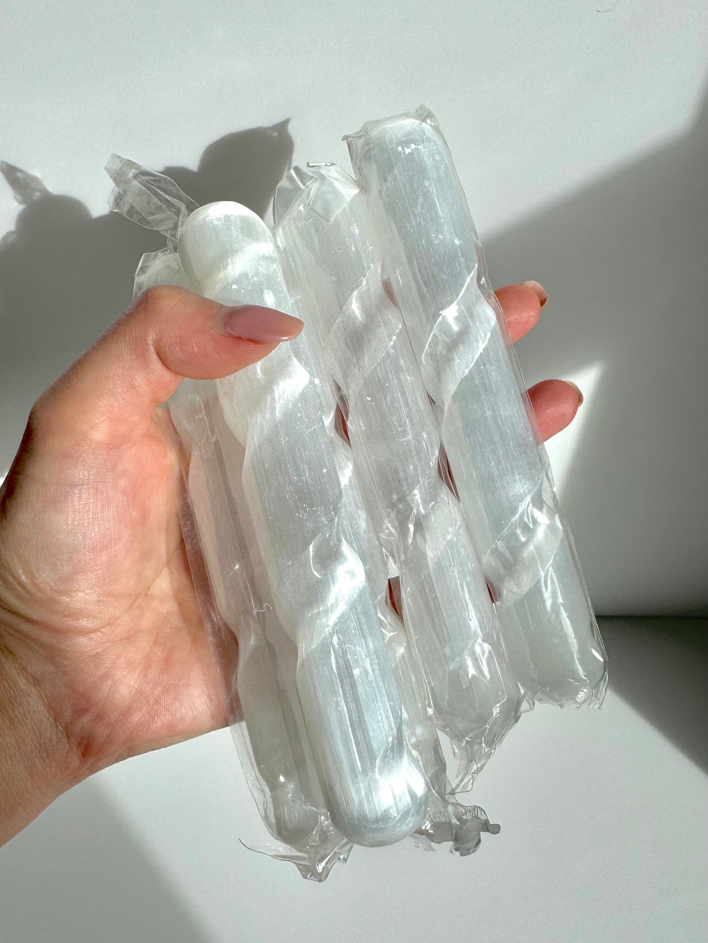 Selenite twisted stick (15mm)