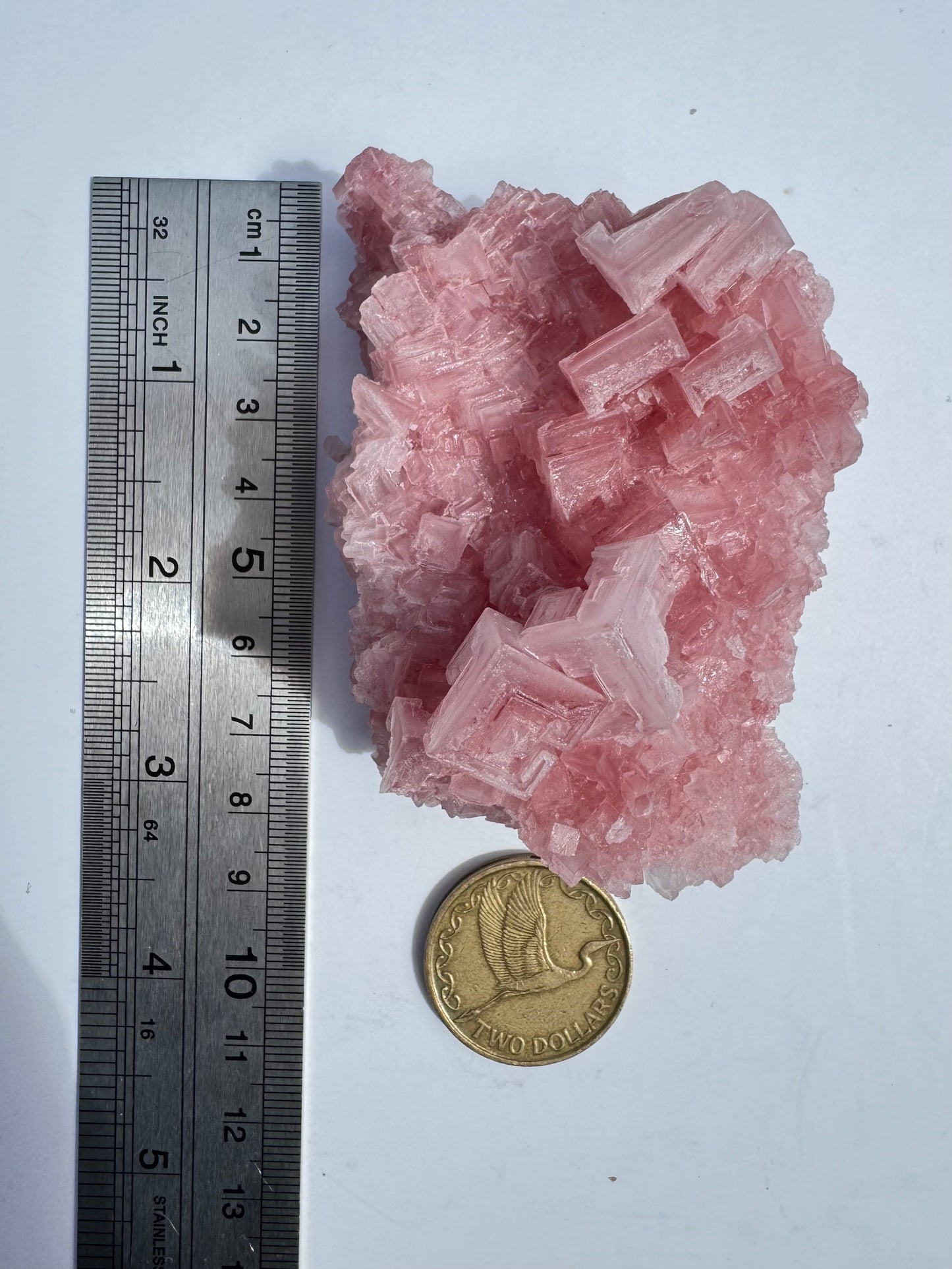 Pink Halite with Stand #3