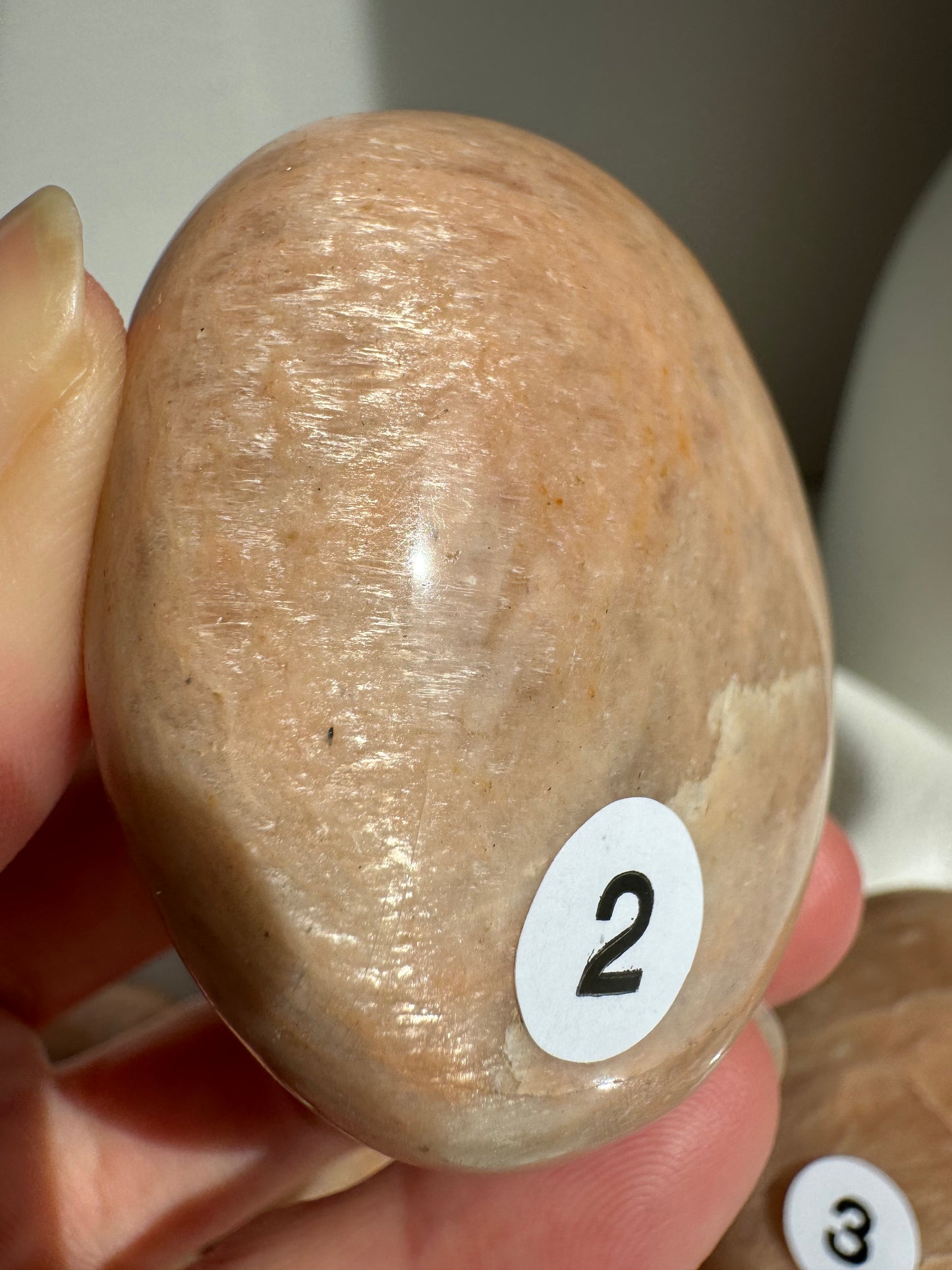 Peach Moonstone Palmstone