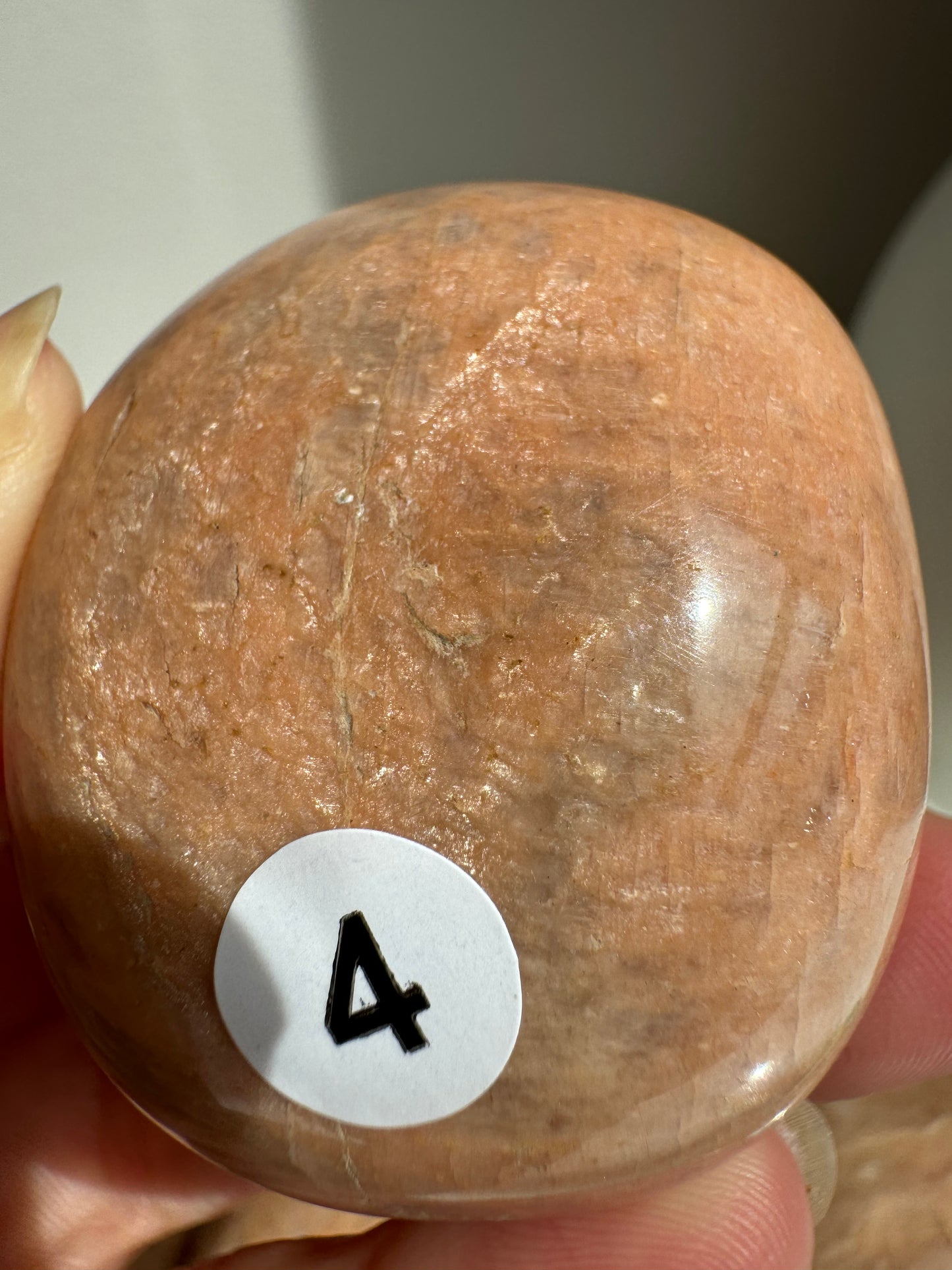 Peach Moonstone Palmstone