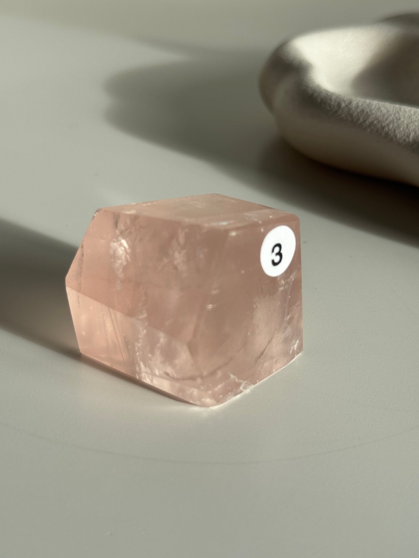 Rose Quartz Freeform (Grapefruit pink)