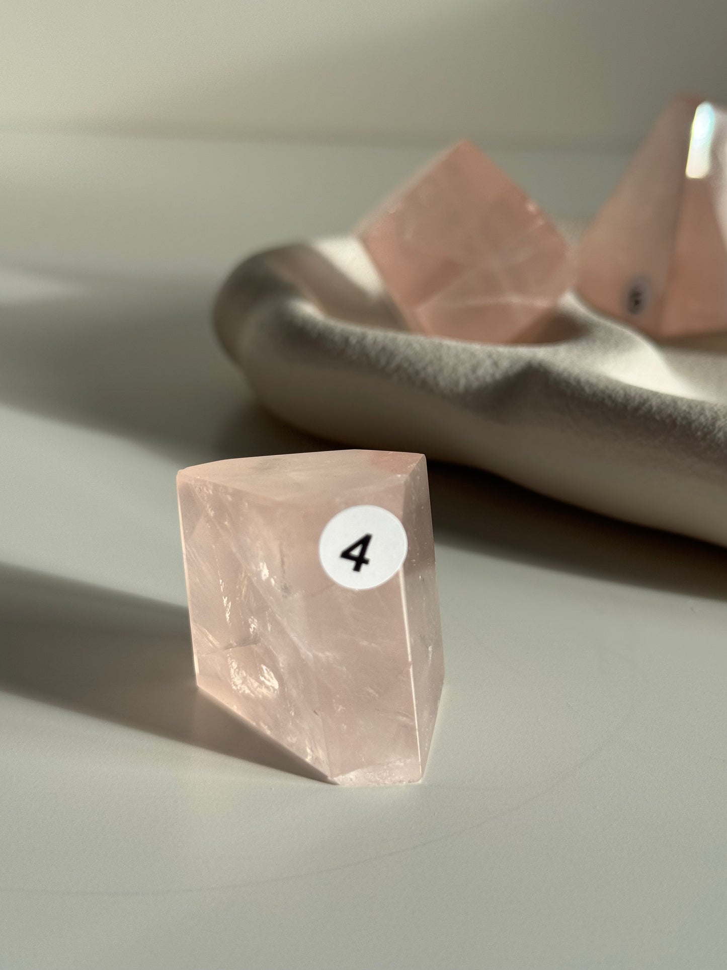 Rose Quartz Freeform (Grapefruit pink)