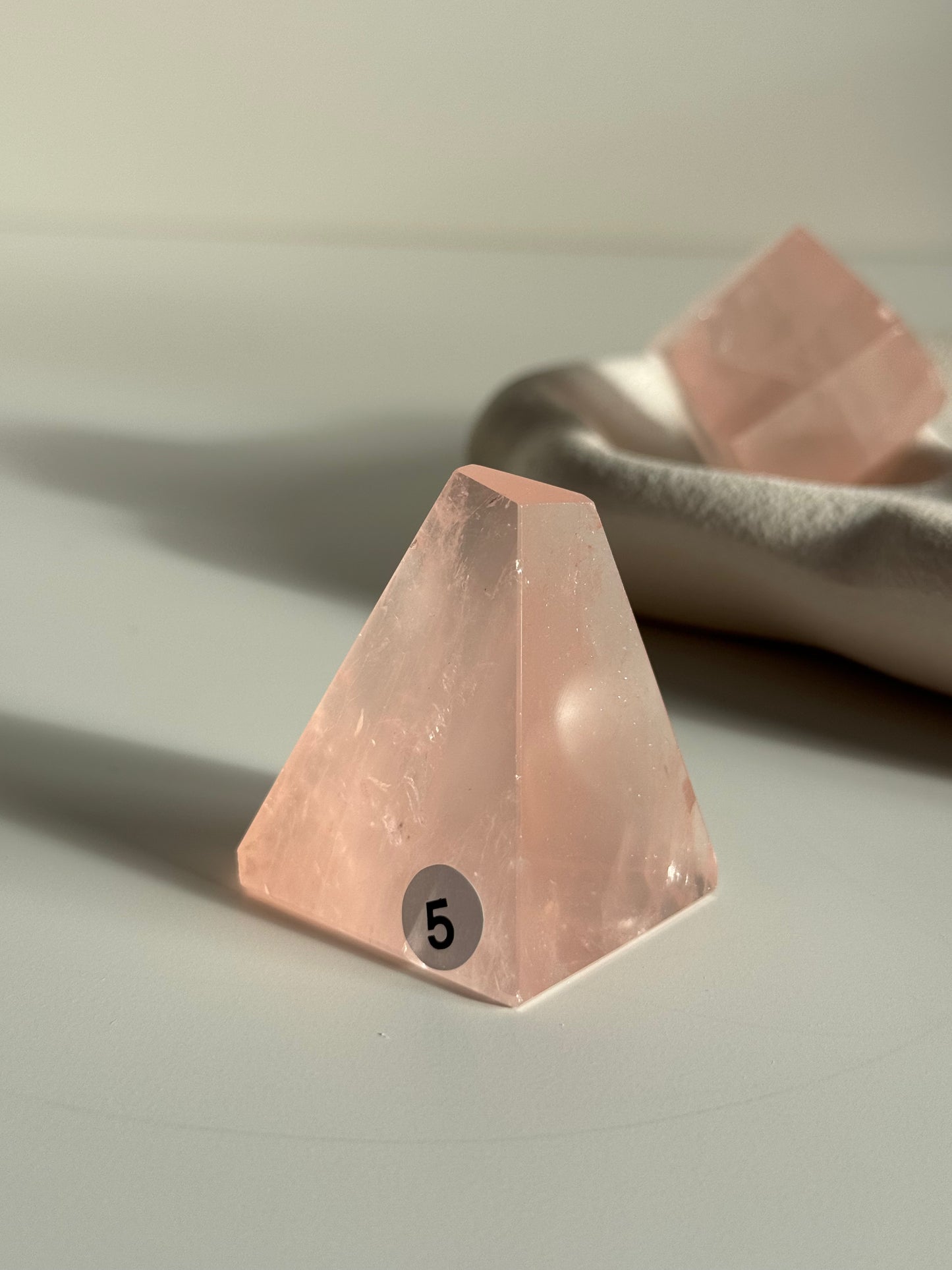 Rose Quartz Freeform (Grapefruit pink)