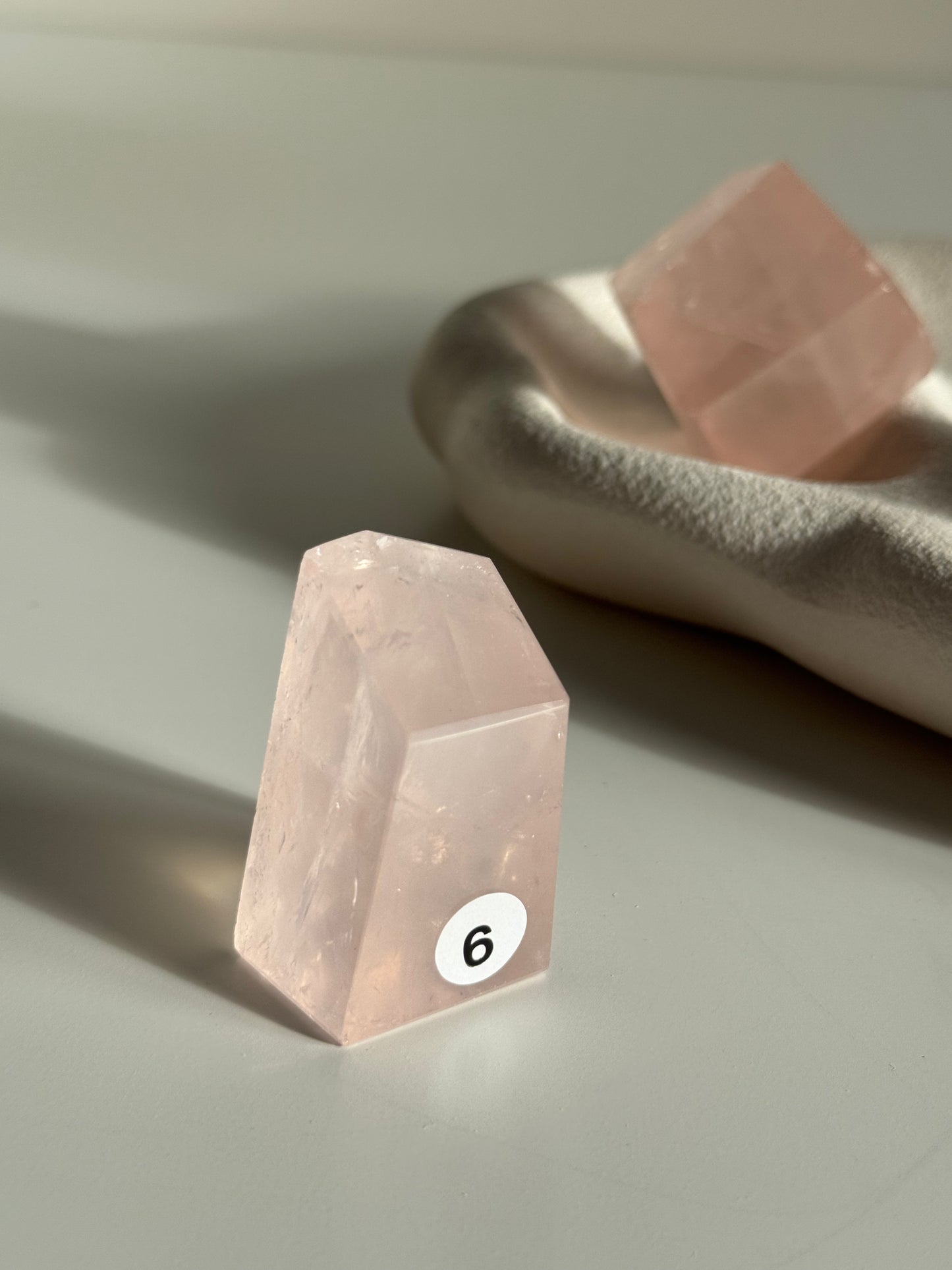 Rose Quartz Freeform (Grapefruit pink)
