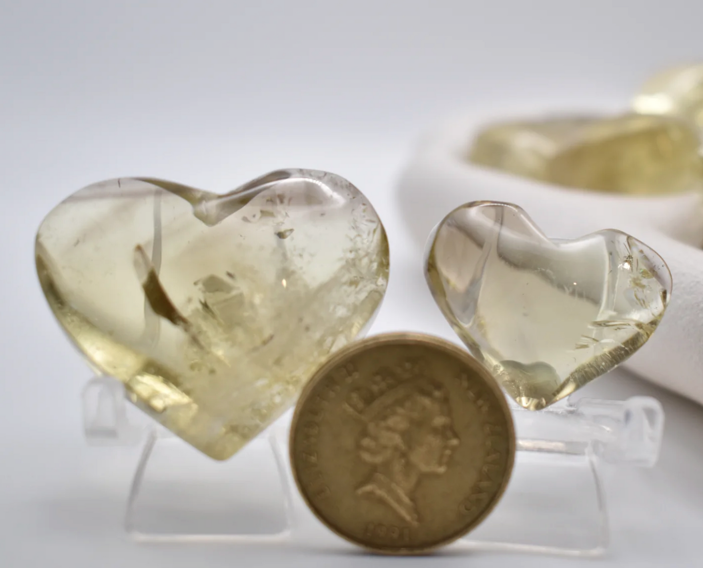 Citrine Hearts