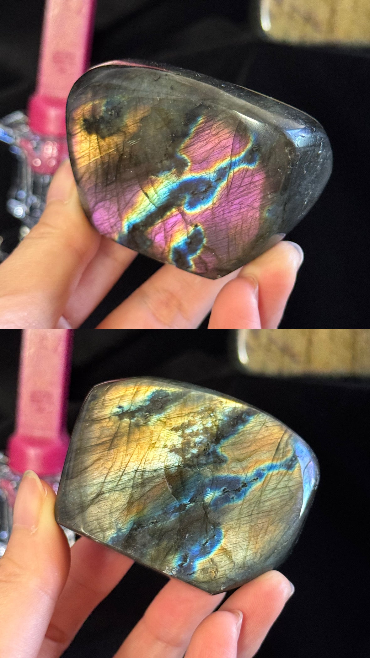 Labradorite Freeform (two tone flash) #12