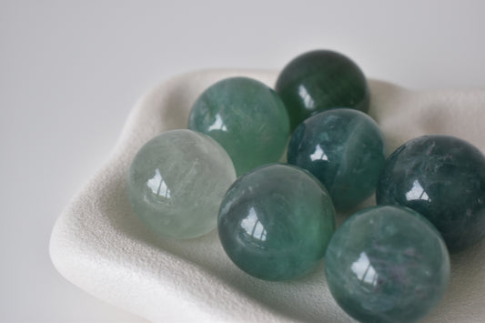 Blue Fluorite Small Sphere