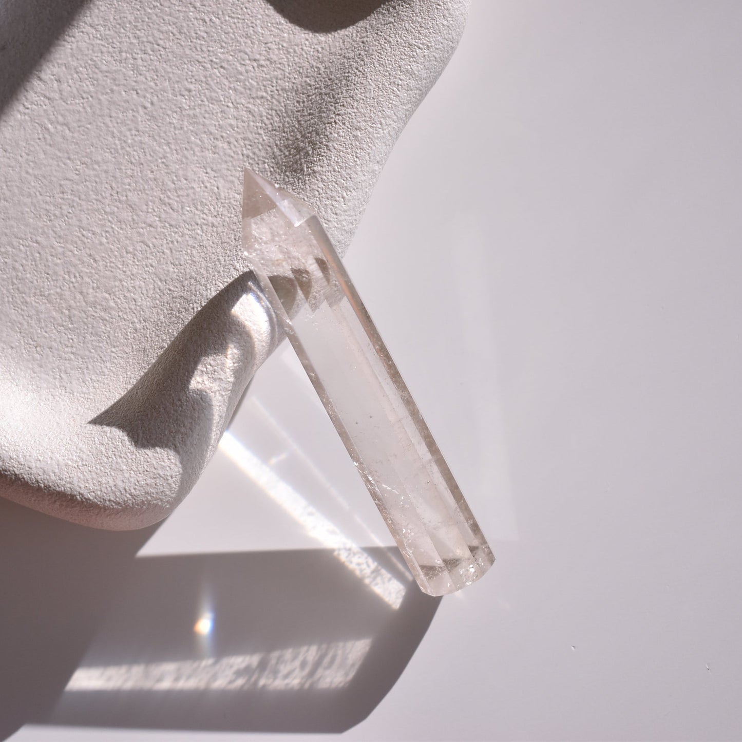 10 Sided Vogel Smoky Quartz Point