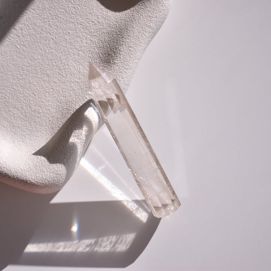 10 Sided Vogel Smoky Quartz Point