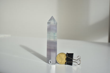 Lavender Fluorite Point #2