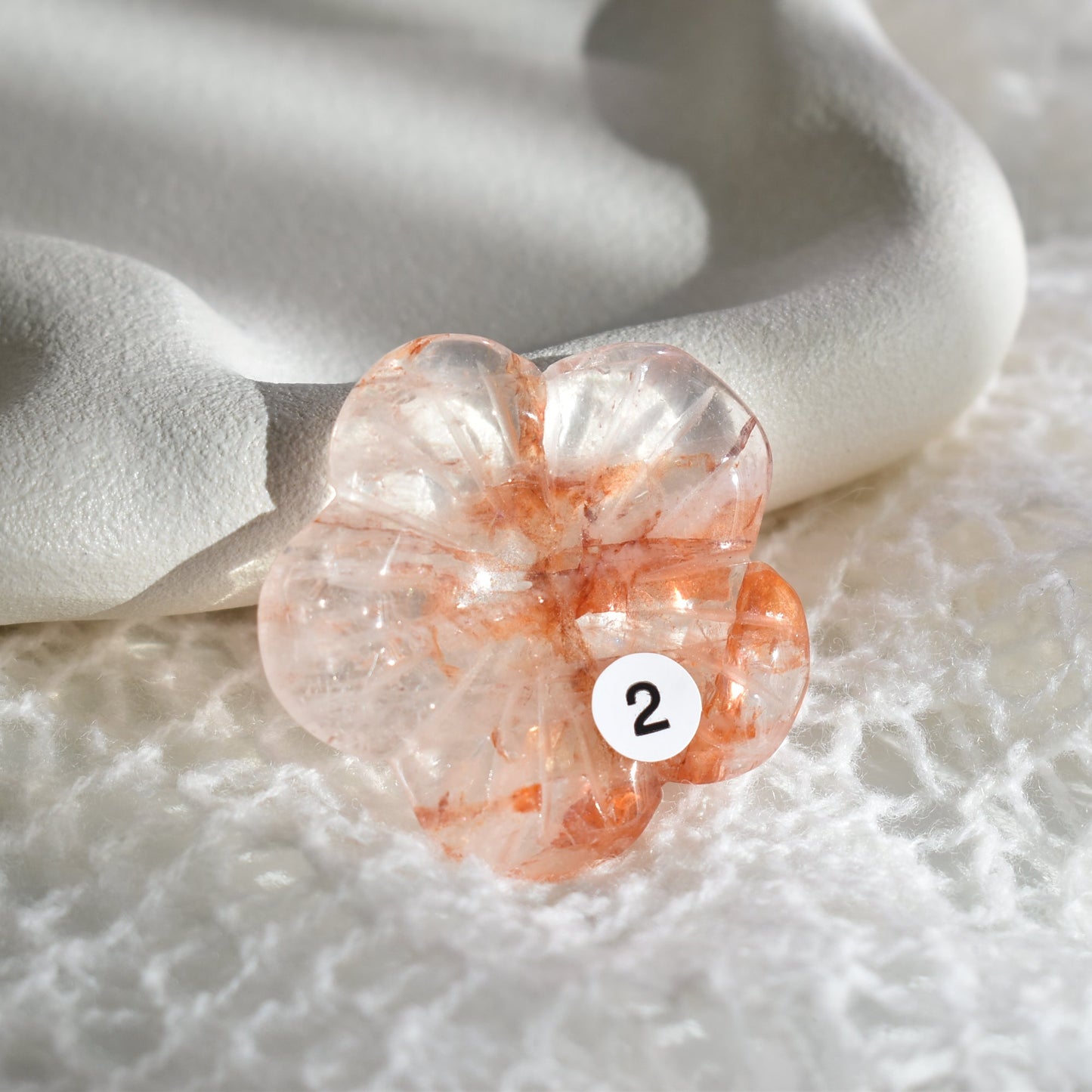Fire (Hematoid) Quartz Flower #2