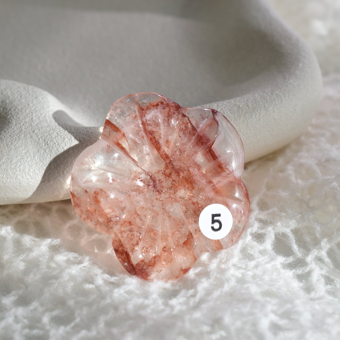 Fire (Hematoid) Quartz Flower #5
