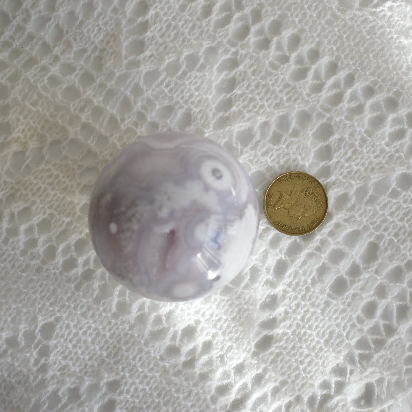 Pink Amethyst Sphere Druzy
