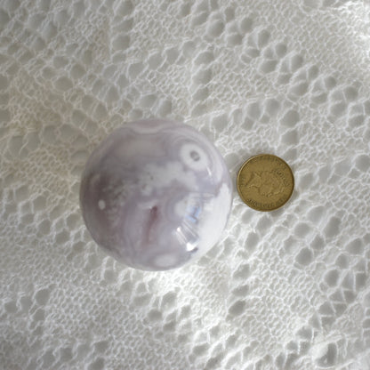 Pink Amethyst Sphere Druzy