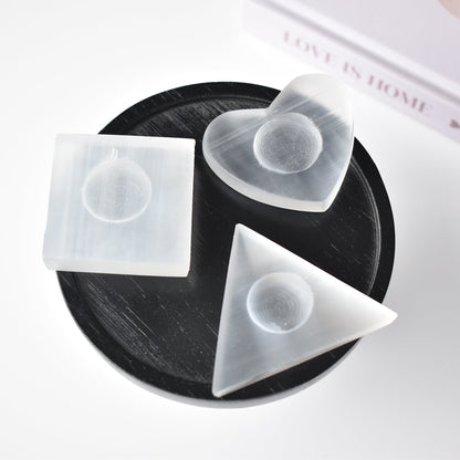 Selenite Sphere Holder