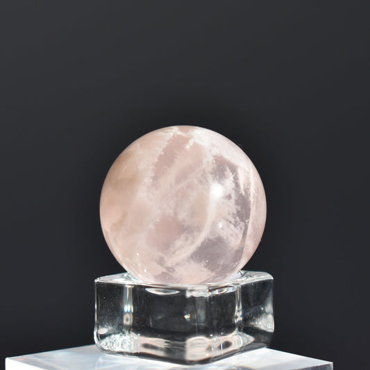 (Rare) Snow Rose Garden Quartz with Asterism (Video)