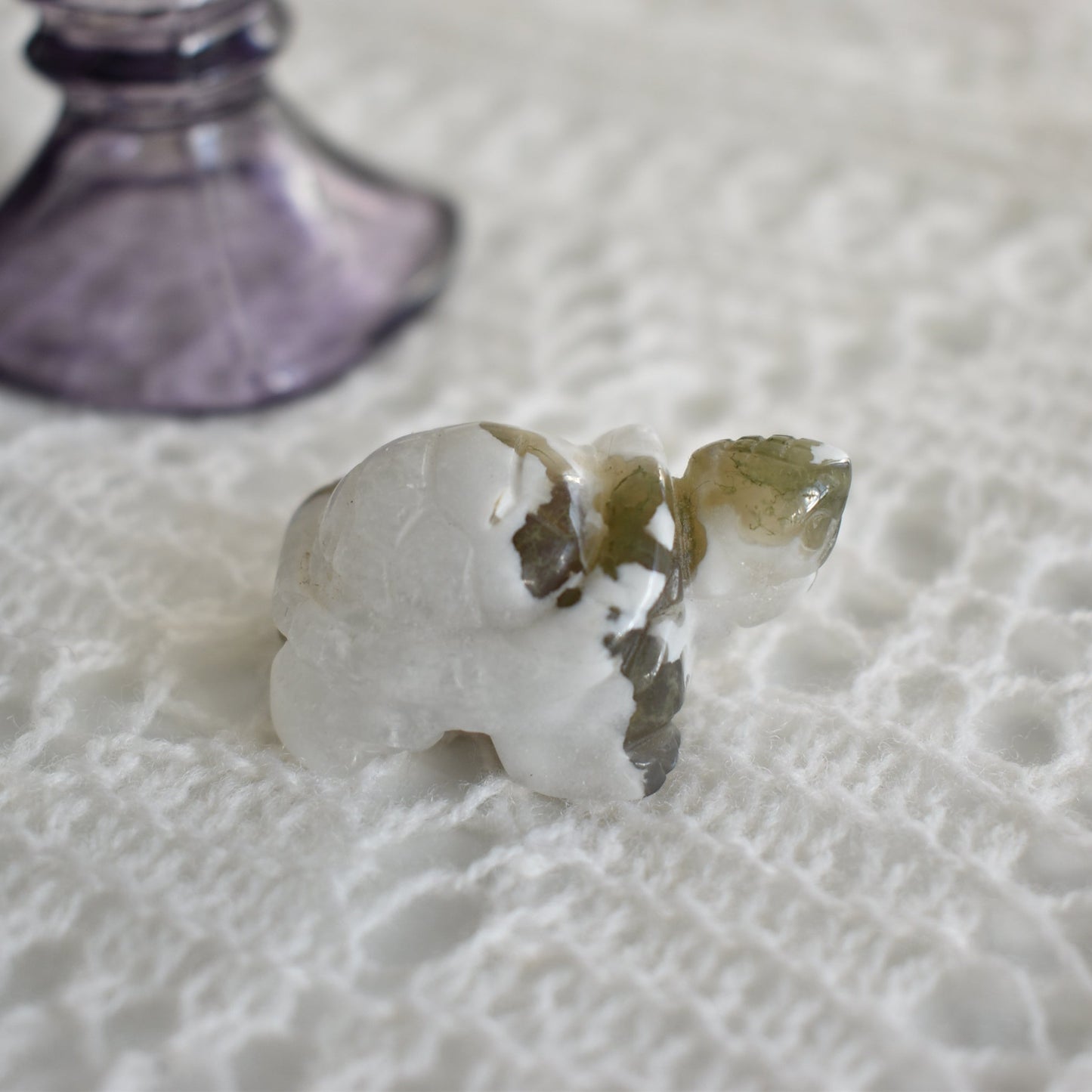 Moss Agate Turtle