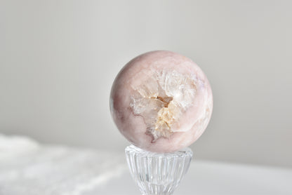 Pink Amethyst Sphere Druzy