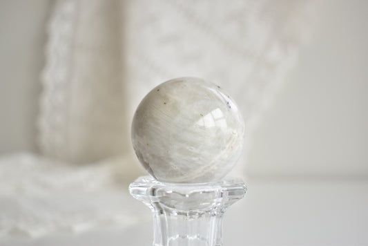 Rainbow Moonstone Sphere #1