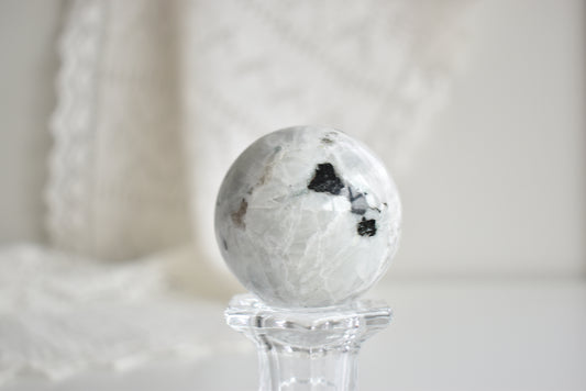 Rainbow Moonstone Sphere #3