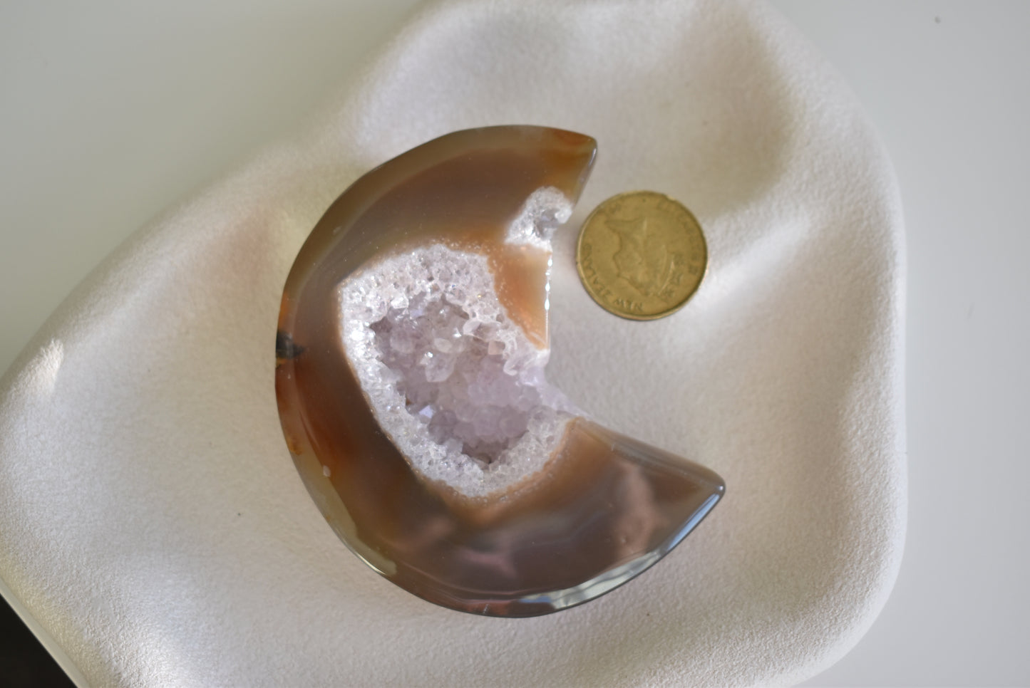 Amethyst Agate Moon