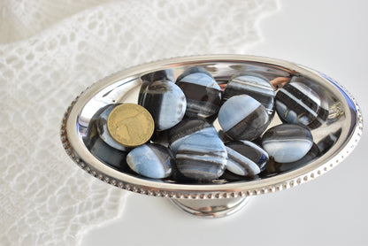 Blue Opal Small Flat Stone