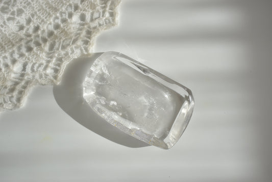Clear Quartz Plate (Rutile Video) #1