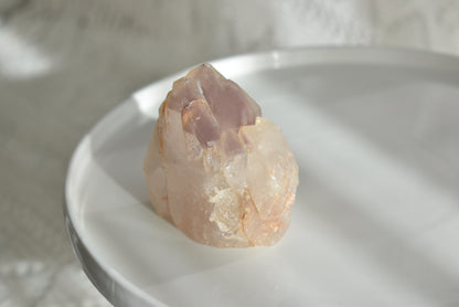 Pink Lithium Raw (semi polished )