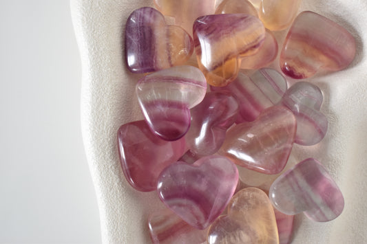 Candy Fluorite Heart