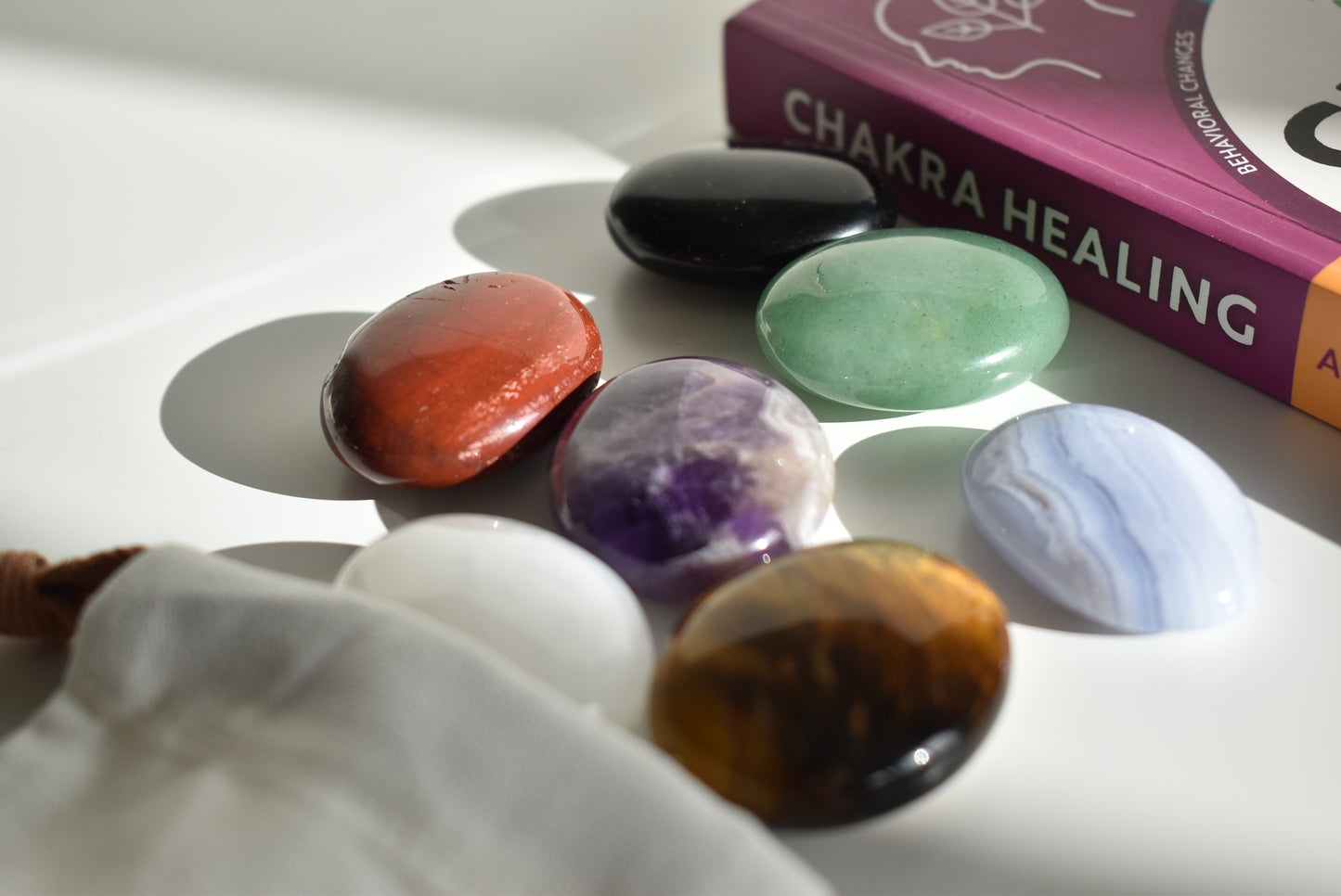 Chakra Healing Palm Stone Value Pack