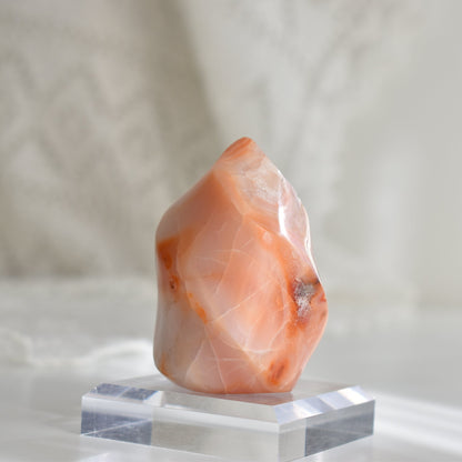 Peach Carnelian Flame
