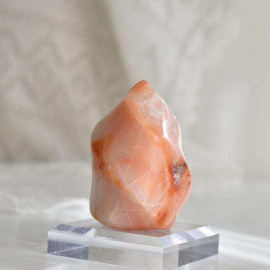 Peach Carnelian Flame