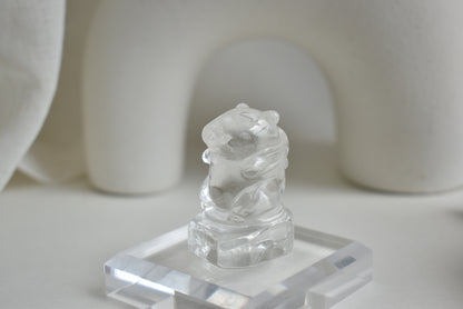 Capybara (High Grade Clear Quartz）