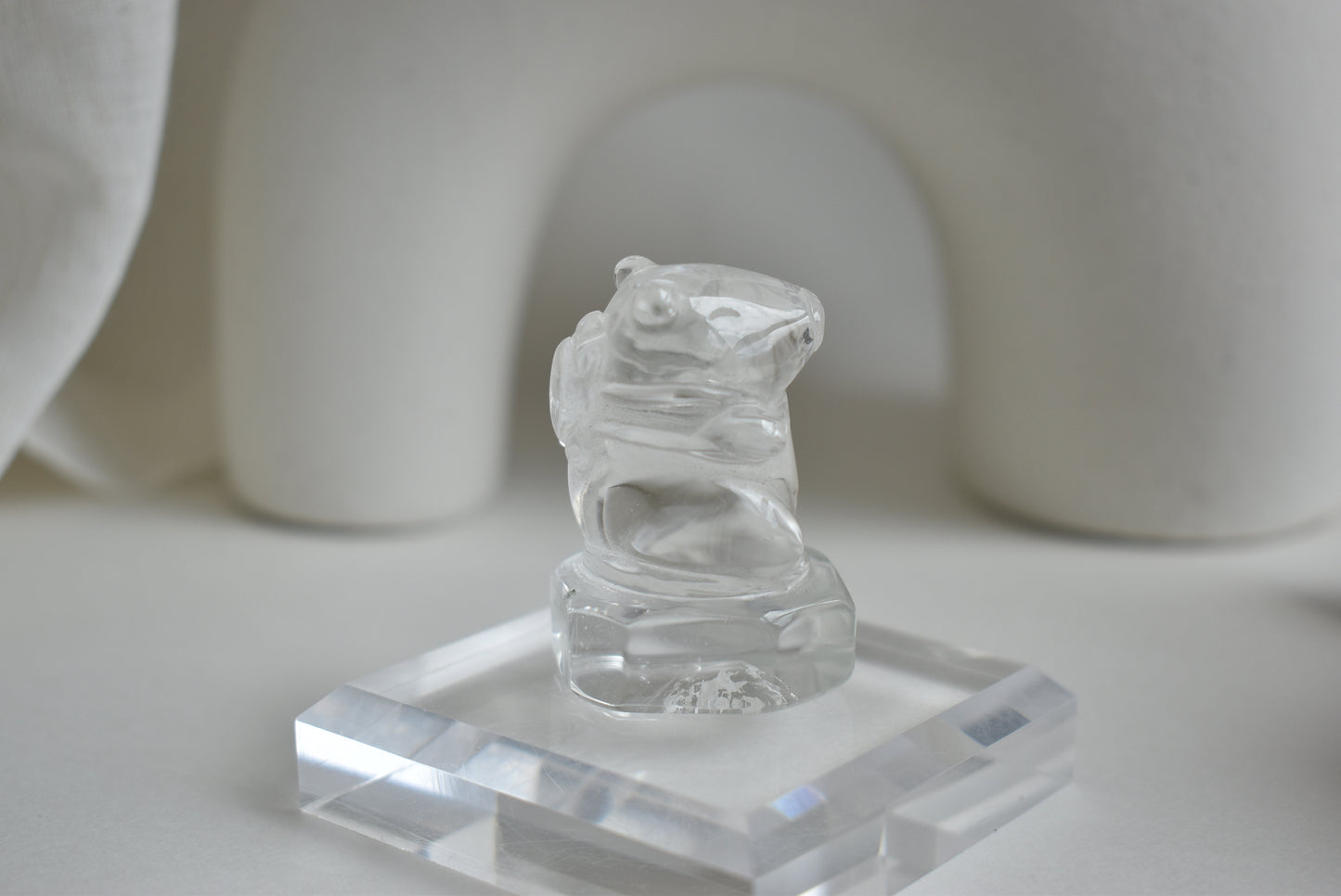 Capybara (High Grade Clear Quartz）