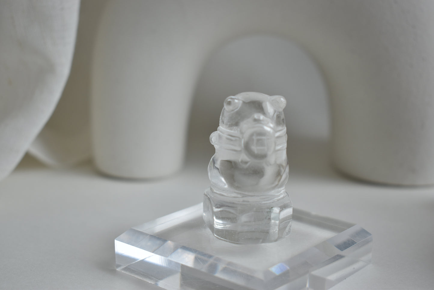 Capybara (High Grade Clear Quartz）