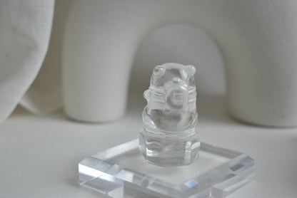 Capybara (High Grade Clear Quartz）