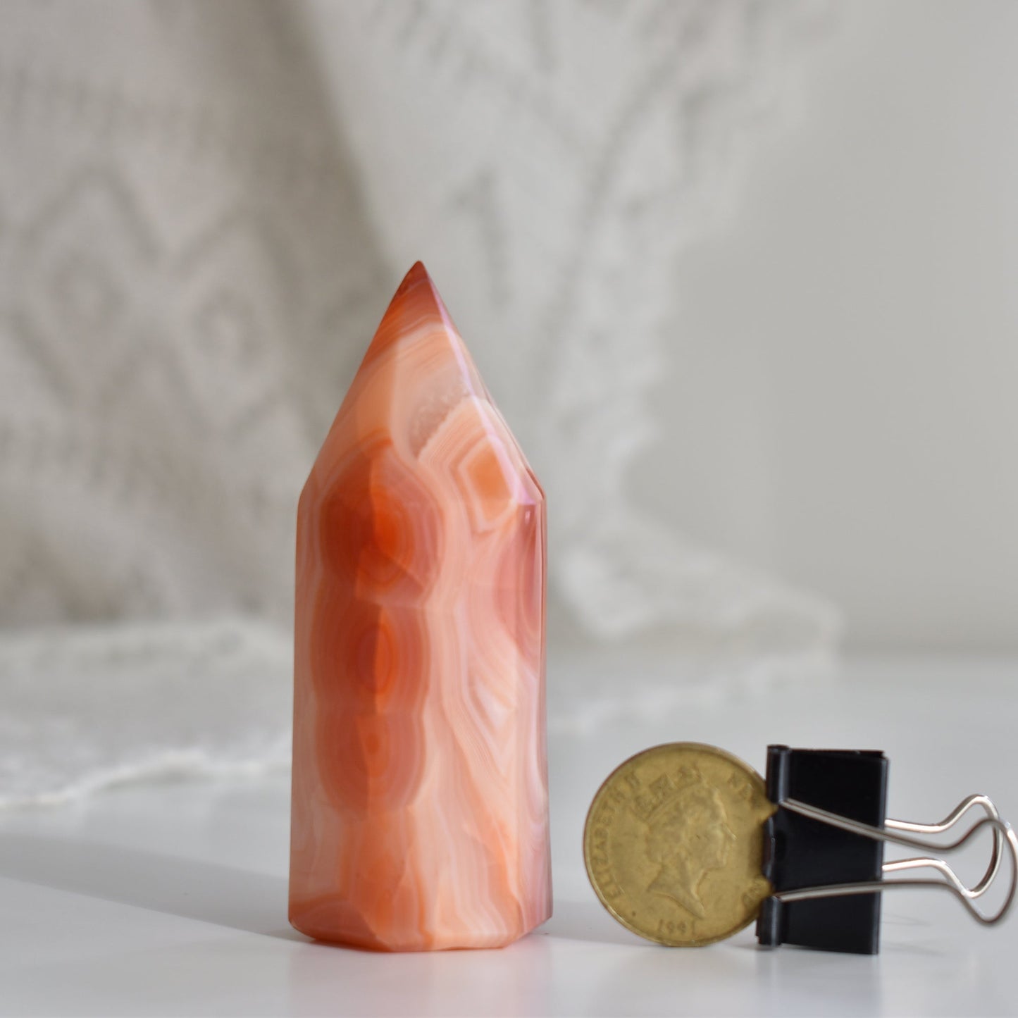 Peach Carnelian Point #2