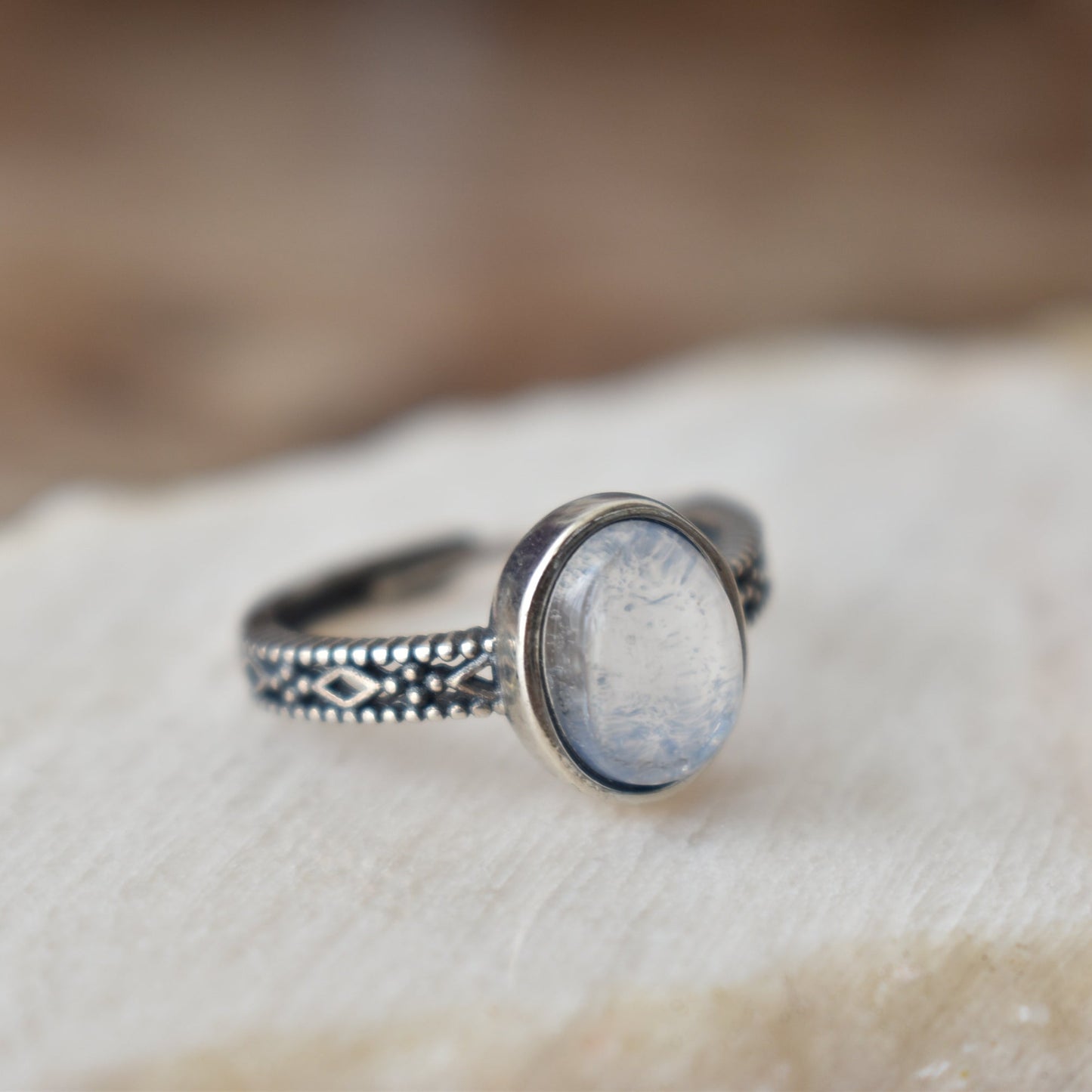 Dumortierite Ring (adjustable)