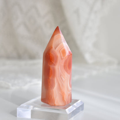 Peach Carnelian Point #2
