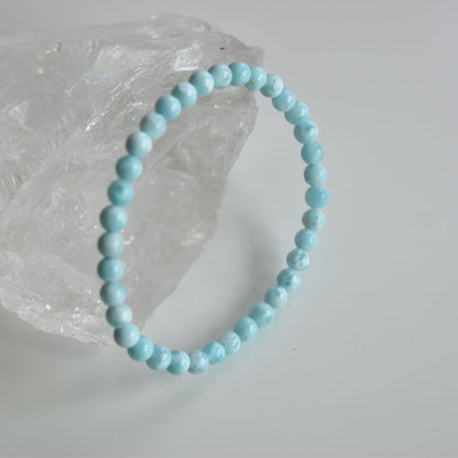 Larimar Bracelet 5mm